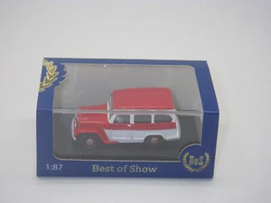 Willys Jeep Station Wagon - Rouge - Best of Show BoS 1/87 - Bild 1 von 2