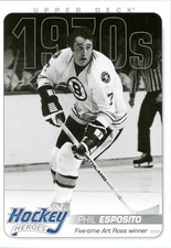 Phil Esposito 2012-13 Upper Deck Hockey Heroes Boston Bruins