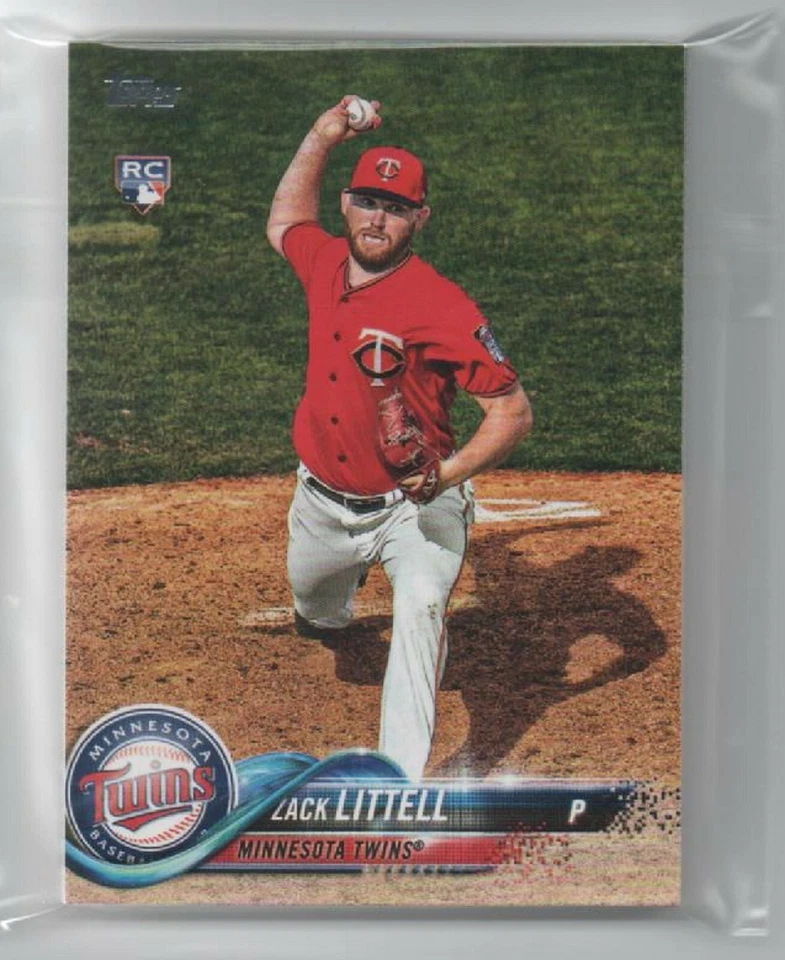 (17) 2018 Topps Update Baseball #US91 Zack Littell MINNESOTA TWINS RC Lot - Image 1 of 1