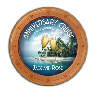 Custom Cruise Ship Door Magnets Personalized Boat Cabin Decorations Anniversary - Picture 1 of 7
