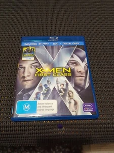 X-Men First Class Blu-ray + DVD Movie Condition Is Like New 2011. - Picture 1 of 2