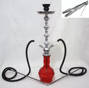 2 Sortie Tuyau ou Tube 65 cm Hookah Shisha Narguile vase Fumeurs vente H-4105 - Imagen 1 de 1