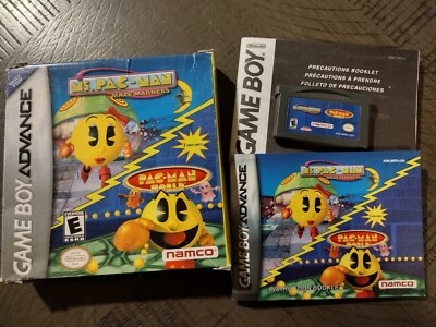 Ms. Pac-Man: Maze Madness/Pac-Man World (Nintendo Game Boy Advance, 2005) - Image 1 of 3