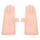  Sonnenschutz-Halbfingerhandschuhe Sommerhandschuhe Anti-UV-Handschuhe Fingerlos