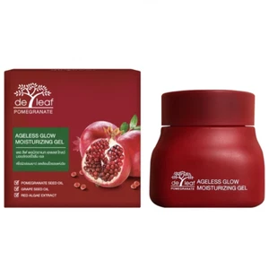 40ml Ageless Glow Face Moisturizing Gel Pomegranate DE LEAF - Picture 1 of 7