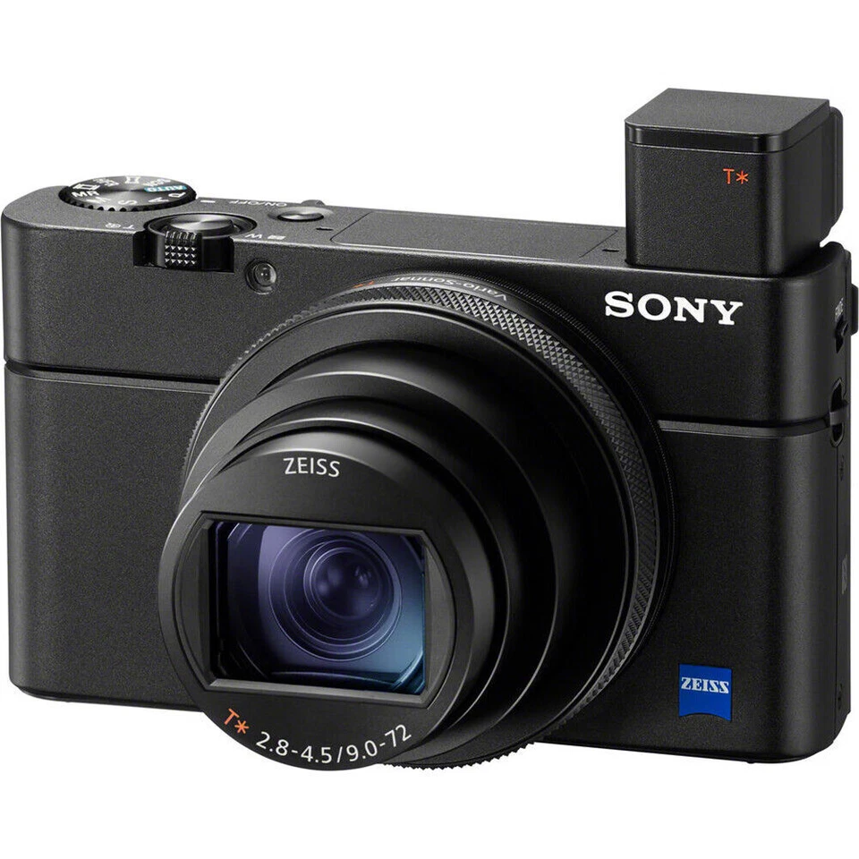 Sony Cyber-shot DSC-RX100 VII - 20.1MP Point & Shoot Digital Camera - Black
