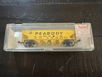 LIFE-LIKE #7745 N Scale Peabody PSL 2-Bay Hopper NEW - Image 1 of 4