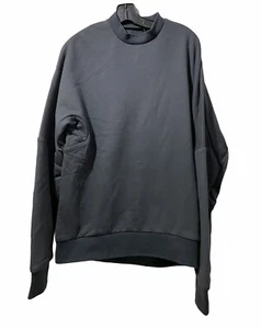 Nike ESC Hecho en Italia Gris Carbón Gris Vintage Negro Sudadera Mediana - Imagen 1 de 10