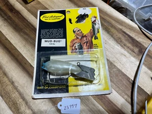 Señuelo de pesca vintage Fred Arbogast Mud Bug (23997) - Imagen 1 de 5