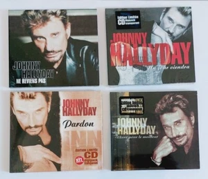 JOHNNY HALLYDAY ♦ LOT 4 CD-MAXI NEUFS ! EDITIONS LIMITEES ♦ - Picture 1 of 7