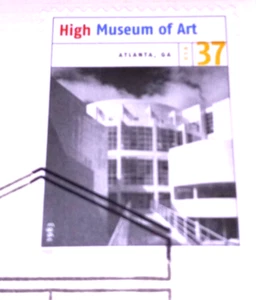 High Museum of Art - Modern American Architecture - 2005  22kt Golden Replicas - Picture 1 of 4