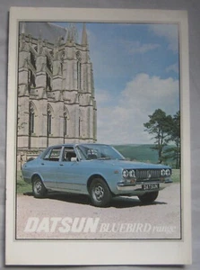 1977 Datsun Bluebird range Brochure Pub.No. S24.30MV68/77 - Picture 1 of 3