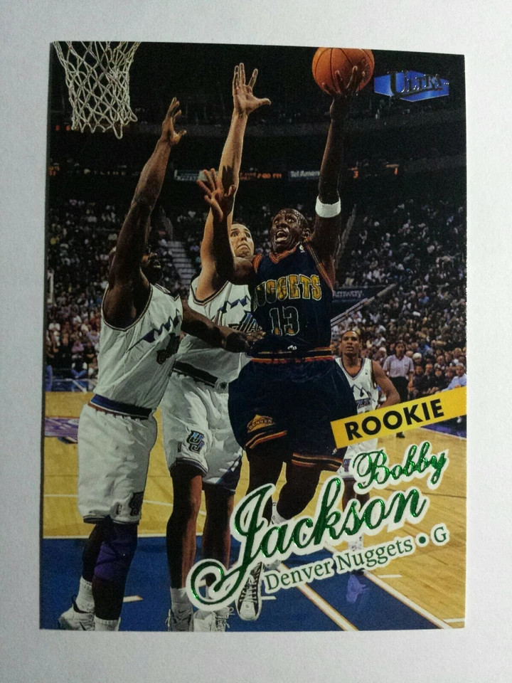 BOBBY JACKSON 1997-98 FLEER ULTRA BASKETBALL CARD # 189 D2907 - Image 1 of 1