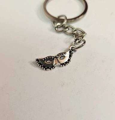 Party Mask / Face Mask - Charm Keychain - Pendant Key Ring  — 第 1/4 张图片