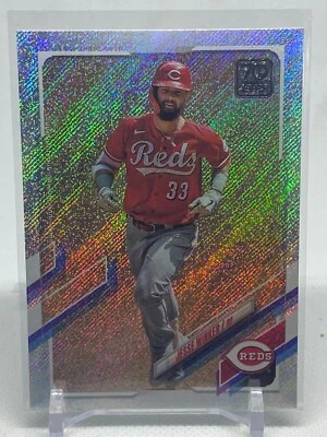 2021 Topps Series 1 Foilboard Jesse Winker Cincinnati Reds #281 /760 - Image 1 of 2