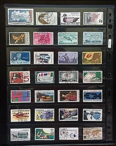 USA BRIEFMARKEN kleines gebrauchtes Lot - gute Auswahl F330 gratis Einschreiben - Bild 1 von 2