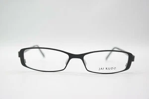Jai Kudo 554 Schwarz Eckig Brille Brillengestell eyeglasses Neu - Bild 1 von 6