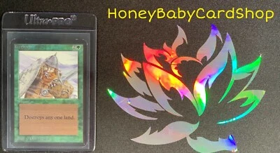 MTG Limited Edition Alpha 1993 Ice Storm LP Card LEA Uncommon Old School 93/94 - Image 1 of 3