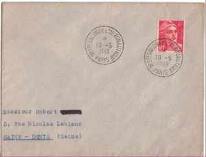 Annullo tematico FRANCIA - 1949 - LBF/3216 - PARIS 18EME SALON DE L'AERONAUTIQUE - Bild 1 von 1