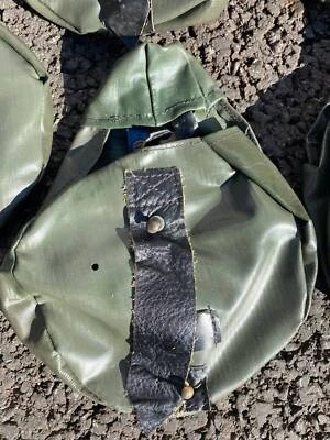 An Unissued East German/Polish Army Rubberised Waterbottle Cover. Rare variation - Image 1 of 4