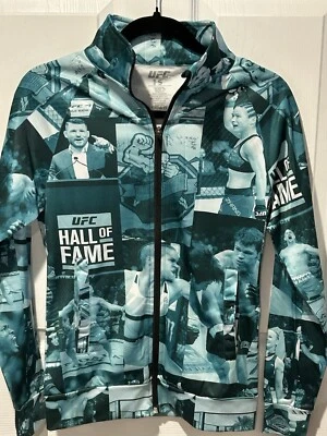 Chaqueta verde UFC Hall Of Fame cremallera completa para mujer talla pequeña nueva sin etiquetas Foto 1 de 3