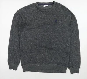 US Polo Assn. Sudadera pulóver de algodón gris para hombre talla XS - Imagen 1 de 10