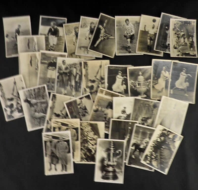 34 x Sporting Events & Stars Cigarette Cards by Pattreiouex 1935 Cat £68 + - Image 1 of 2
