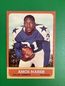 1963 Topps Football #76 Amos Marsh SP Cowboys EX/NM++ - Picture 1 of 2