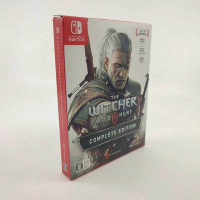 The Witcher 3: Wild Hunt III Complete Edition Nintendo Switch, 2019 - Japan Game - Image 1 of 4