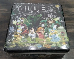 CLUE The Twilight Zone Tower of Terror Parker Bros. Disney Park Edition - Sealed - Picture 1 of 8