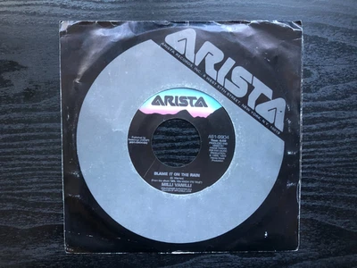 Milli Vanilli BLAME IT ON THE RAIN 1989 Arista 45 rpm single VG+ - Image 1 of 4