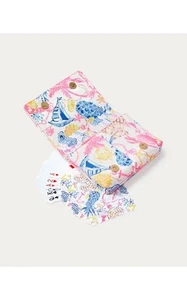 Neu mit Etikett Lilly Pulitzer GWP Mai 2025 Kartenspiel in Hülle Multi Barfuß Beachcomber - Bild 1 von 5