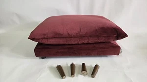 Original Loaf Slow Riser Rectangle Footstool New Rrp £795 - Picture 1 of 10