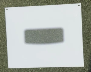 Frigidaire Wall Oven White Outer Door Glass Part# 318051557 From Mdl# FGB24L2ASA - Picture 1 of 4