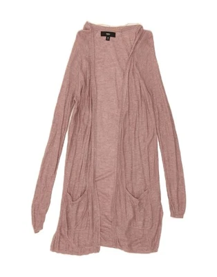 Suéter cárdigan abierto largo viscosa MOSSIMO para mujer UK 6 XS rosa DN20 Foto 1 de 3