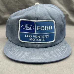 NOS Vintage Ford Dealership K Products Snapback Denim Truckermütze North Carolina - Bild 1 von 5