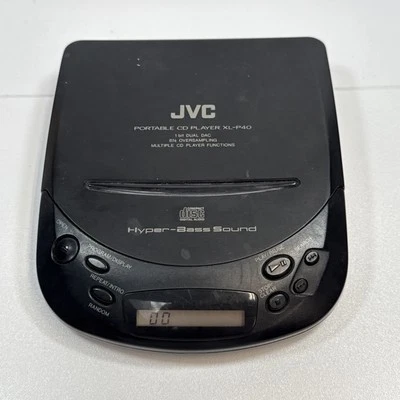 VTG JVC XL-P40 Portable CD Player Hyper Bass Sound Compact Disc Player - TESTED - Image 1 of 4
