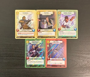 [NM] Star Wars Unlimited Season 0 Sector Qualifier Promos -- Full Set - Picture 1 of 1