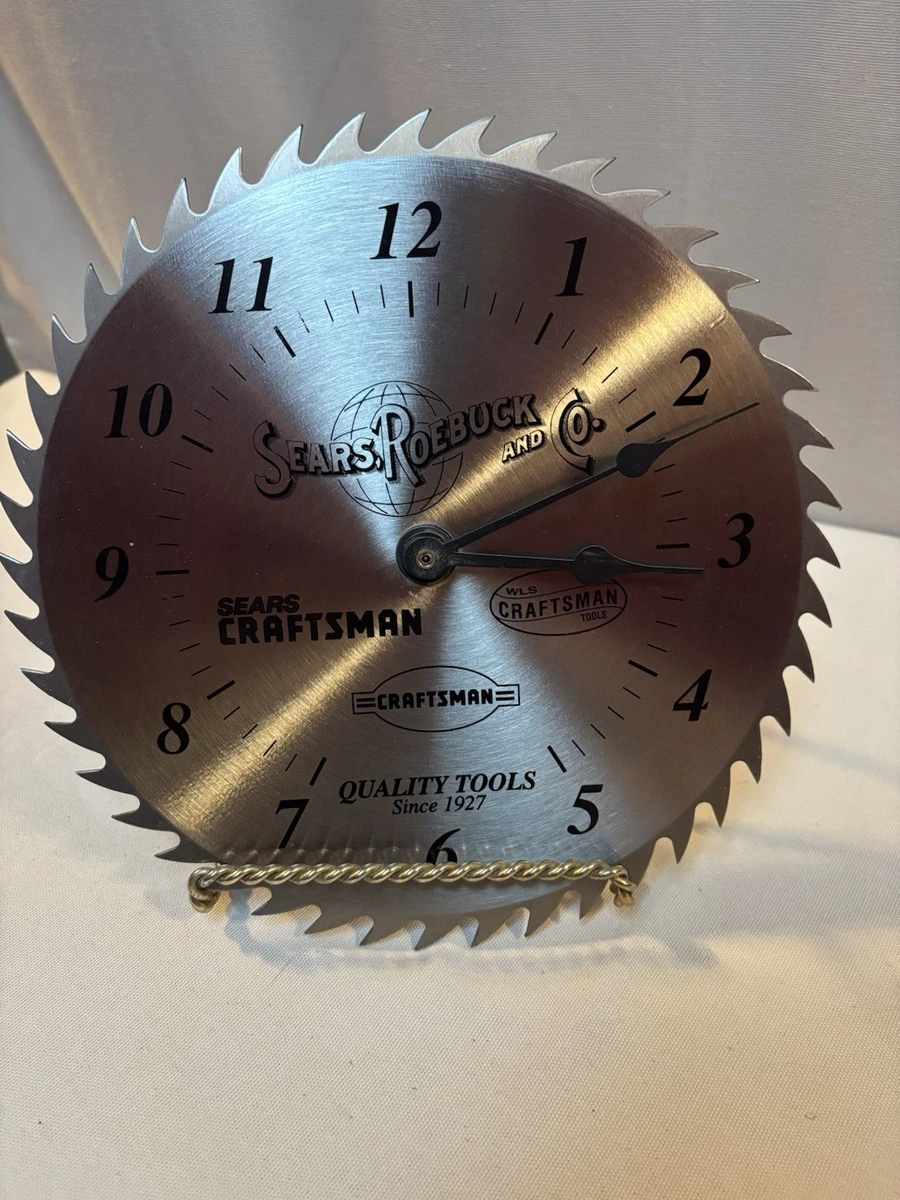sears saw blade clock シアーズ クロック 掛時計 Sears Roebuck and