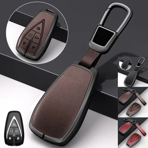 Zinc Alloy Leather Car Key Case Cover For Changan CS55 PLUS CS35 PLUS CS75 PLUS - Picture 1 of 17