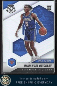 Immanuel Quickley 2020-21 Panini Mosaic Silver #277 New York Knicks - Picture 1 of 2