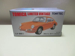 TOMY TEC Tomica Limited Vintage LV-86f 1/64 Porsche 911 Yellow - Picture 1 of 1