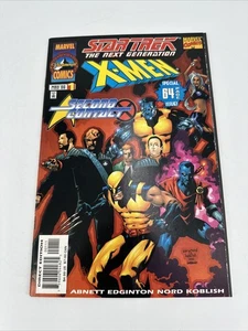 Star Trek Next Generation/X-Men Second Contact Marvel/Paramount Crossover 1998 - Imagen 1 de 8