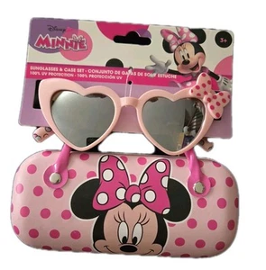 Disney Minnie Mouse Girls 100%UV protection Sunglasses with Case. - Picture 1 of 1