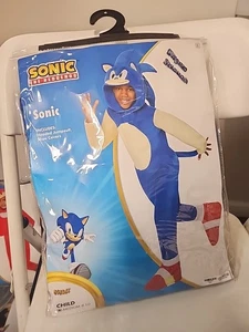 Sonic The Hedgehog Deluxe Childs Costume Medium 8-10 Kids Medium - Picture 1 of 2