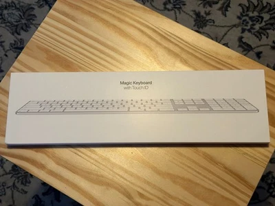 Apple Magic Keyboard with Touch ID and Numeric Keypad brand new MXK73LL/A A3119 - Image 1 of 4