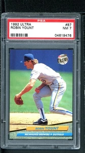 1992 Fleer Ultra - Robin Yount #87 PSA 7 - Picture 1 of 2