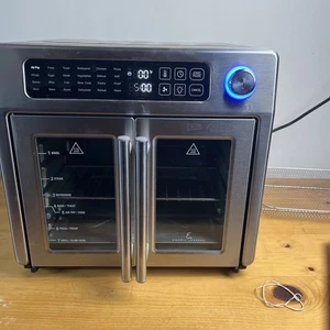 Emeril Lagasse Stainless Steel 10-in-1 French Door 26 Quart AirFryer - Picture 1 of 3