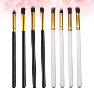  Juego de 2 brochas para herramienta de maquillaje de ojos de mujer brochas delineador de sombra de ojos de mujer - Imagen 1 de 11