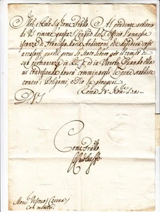KK706-AUTOGRAFO CARD. TOMMASO RUFFO 1747 - Picture 1 of 1